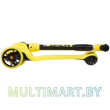 Самокат Novatrack RainBow Car 120C.RAINBOW.YL20 (желтый, 2020) картинка 7